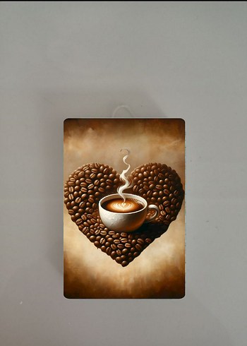 KAHVE TEMALI DUVAR TABAKLARI - Görsel 2