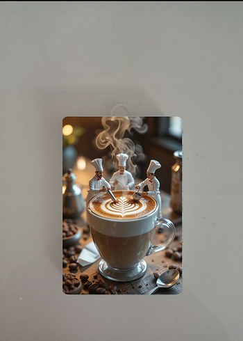 KAHVE TEMALI DUVAR TABAKLARI - Görsel 4