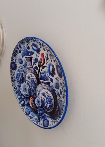 BLUE BLANC DESEN DUVAR TABAĞI - Görsel 6