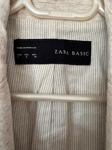l Beden Zara blazer ceket
