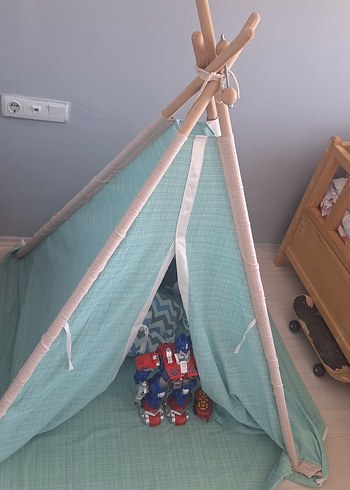 Turkuaz Çocuk Çadırı - Görsel 2