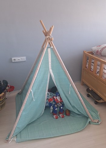 Turkuaz Çocuk Çadırı - Görsel 3
