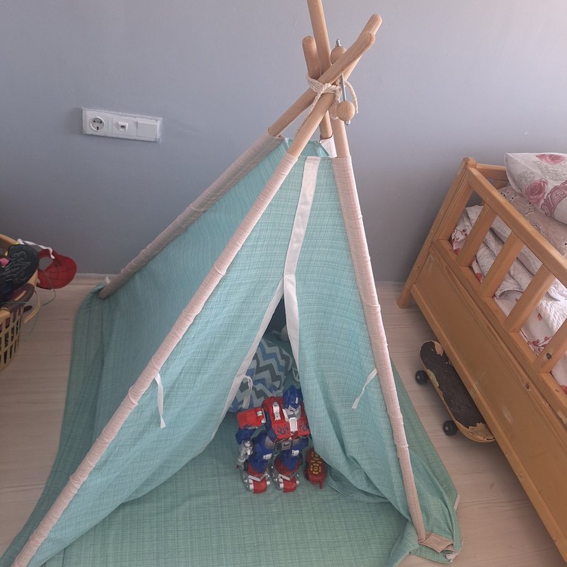 Turkuaz Çocuk Çadırı - Görsel 2