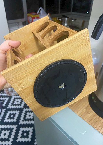 Ahşap Döner Baharatlık Seti - Görsel 4