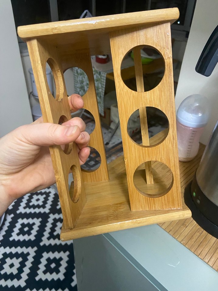 Ahşap Döner Baharatlık Seti - Görsel 3