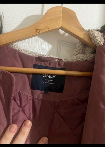 Bordo Kürklü Midi Kadın Mont - Görsel 3