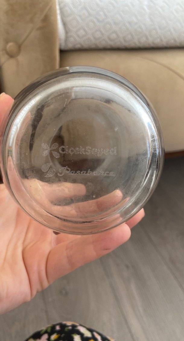 Şeffaf Cam Vazo - Görsel 2