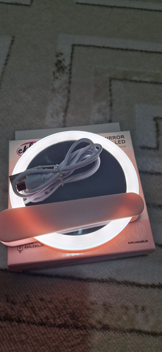 Ledli mini ayna - Görsel 2