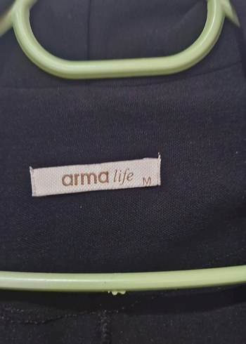 Siyah Uzun Hamile Ceketi Notch Yaka - Görsel 2