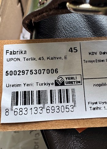 Kahverengi Deri Erkek Sandalet - Görsel 5