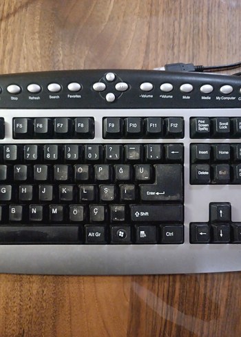 Gri Avec Kablolu Klavye - Görsel 3