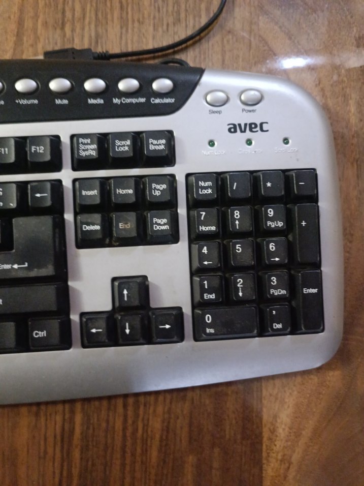 Gri Avec Kablolu Klavye - Görsel 2