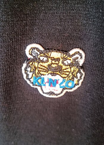 Erkek Lacivert Pamuklu Kenzo Marka Polo Tişört S Beden - Görsel 3