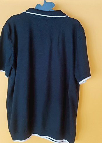 Erkek Lacivert Pamuklu Kenzo Marka Polo Tişört S Beden - Görsel 4