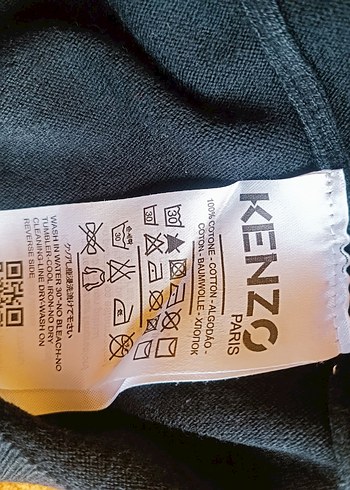 Erkek Lacivert Pamuklu Kenzo Marka Polo Tişört S Beden - Görsel 6