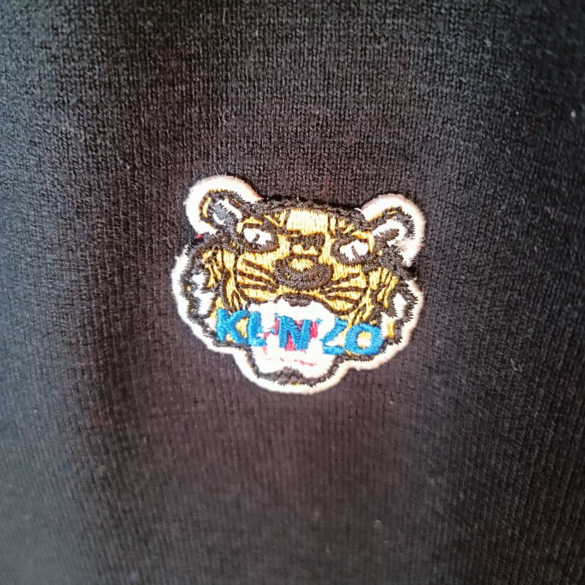 Erkek Lacivert Pamuklu Kenzo Marka Polo Tişört S Beden - Görsel 3