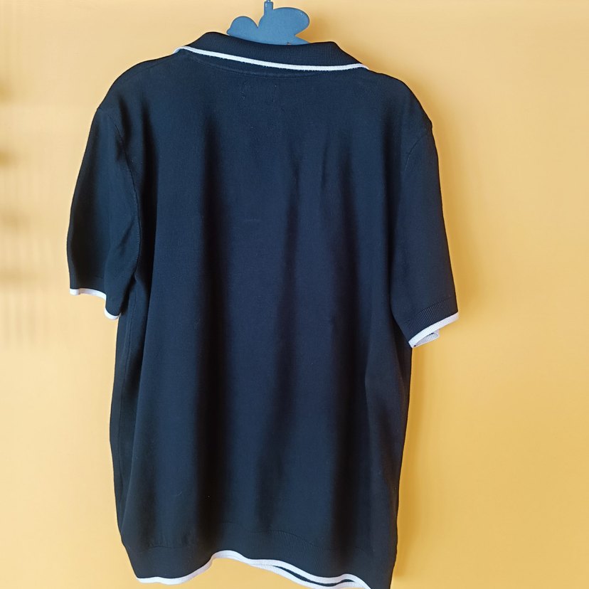 Erkek Lacivert Pamuklu Kenzo Marka Polo Tişört S Beden - Görsel 4