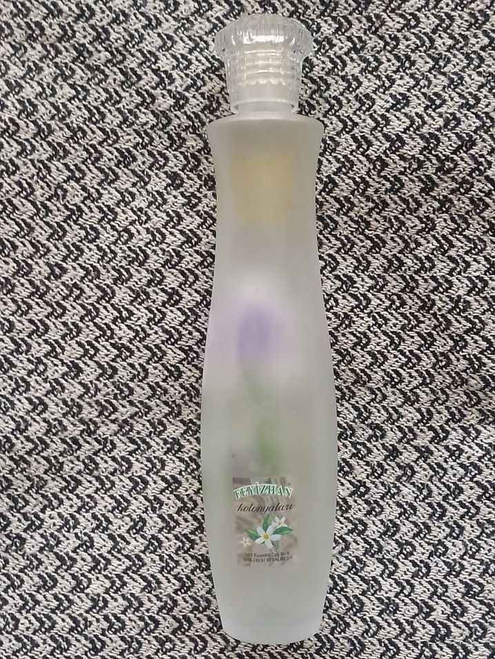 Balıkesir hatırası boş cam kolonya şişesi - Görsel 2