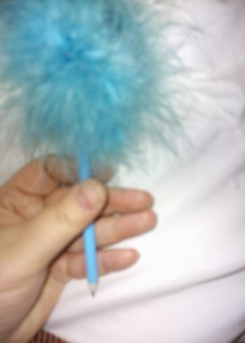 kuş figürlü kalem - Görsel 4