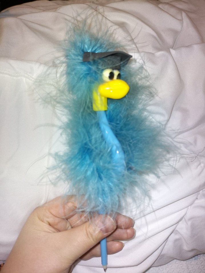 kuş figürlü kalem - Görsel 3