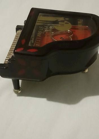 dekoratif vintage minyatür piano - Görsel 2