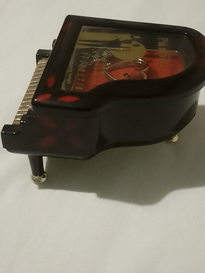 dekoratif vintage minyatür piano - Görsel 2