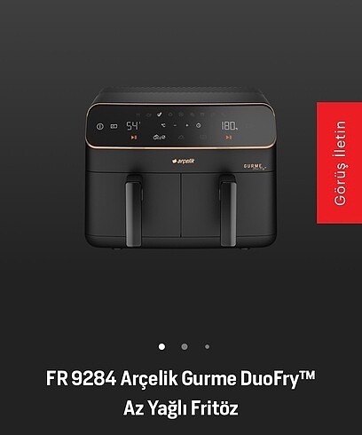 Arçelik airfryer