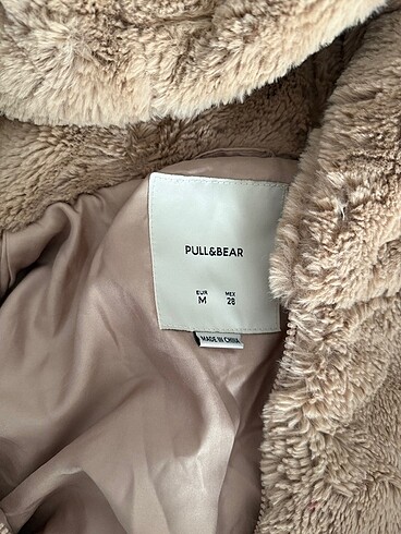 Pull and Bear Pull & bear peluş ceket
