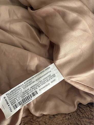 m Beden Pull & bear peluş ceket
