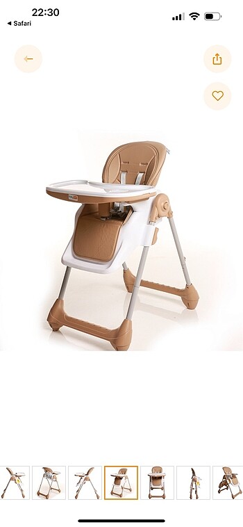 Beden ten rengi Renk SAKARYA Baby plus gourmet mama sandalyesi
