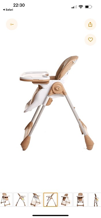 SAKARYA Baby plus gourmet mama sandalyesi - Görsel 5