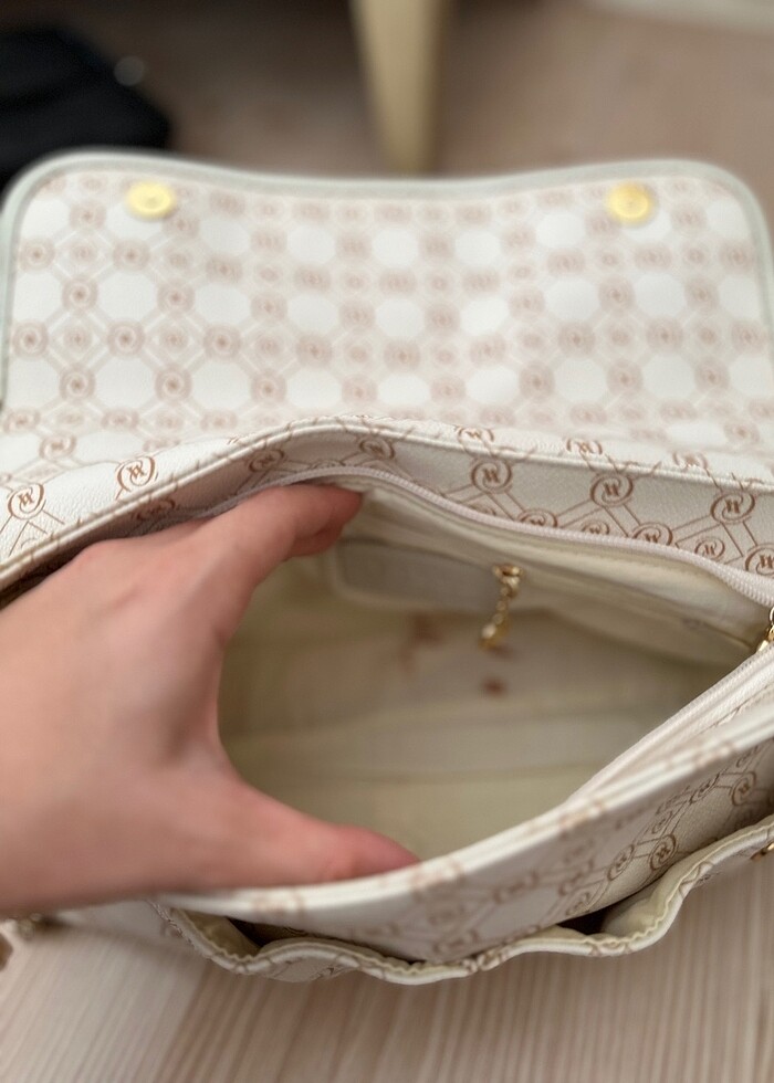 Vakko beyaz çanta - Görsel 2