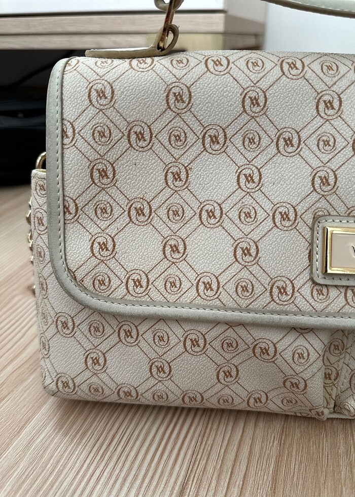 Vakko beyaz çanta - Görsel 3