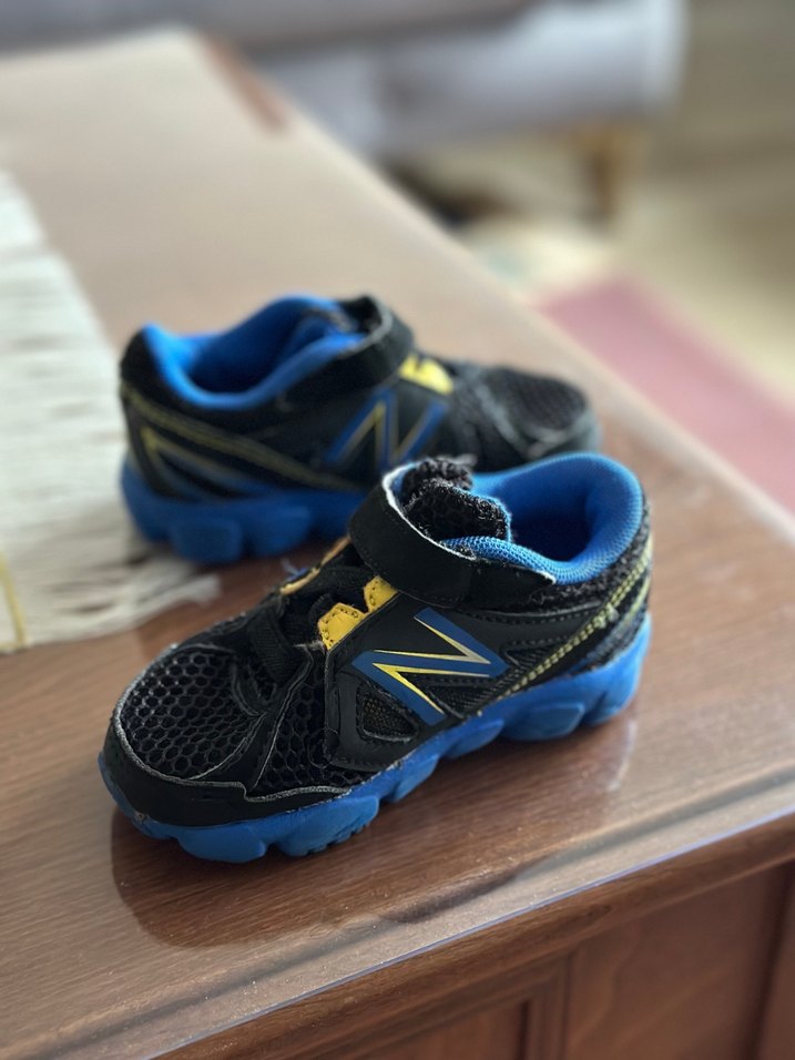 New Balance Erkek Çocuk Lacivert 21 NumaraSpor Ayakkabı - Görsel 5