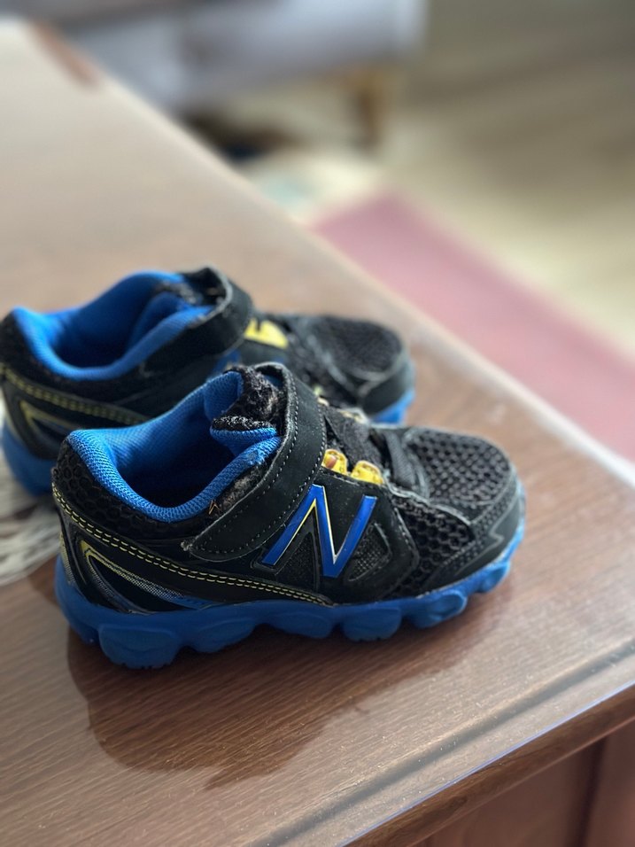 New Balance Erkek Çocuk Lacivert 21 NumaraSpor Ayakkabı - Görsel 4