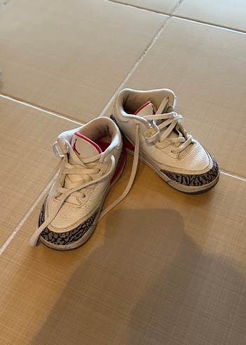 Erkek Çocuk 27 numara Spor Ayakkab, Bağcıklı - Görsel 3