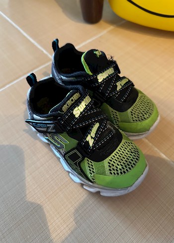 Yeşil Erkek Çocuk Spor Ayakkabı Skechers - Görsel 4