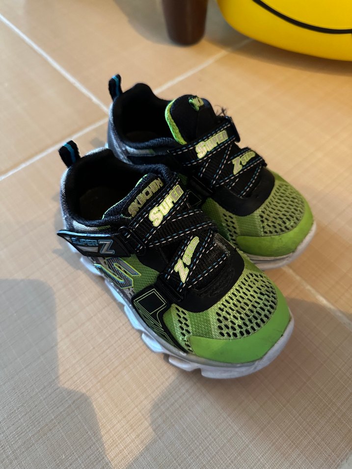 Yeşil Erkek Çocuk Spor Ayakkabı Skechers - Görsel 4