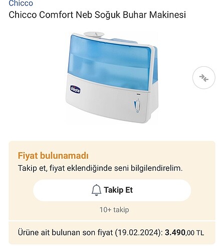 Chico soğuk buhar makinesi