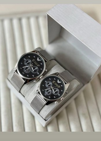 Klasik Siyah Kadın Kol Saati Seti - Görsel 14