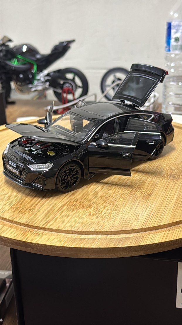 Beyaz Welly Oyuncak Araba - Görsel 3