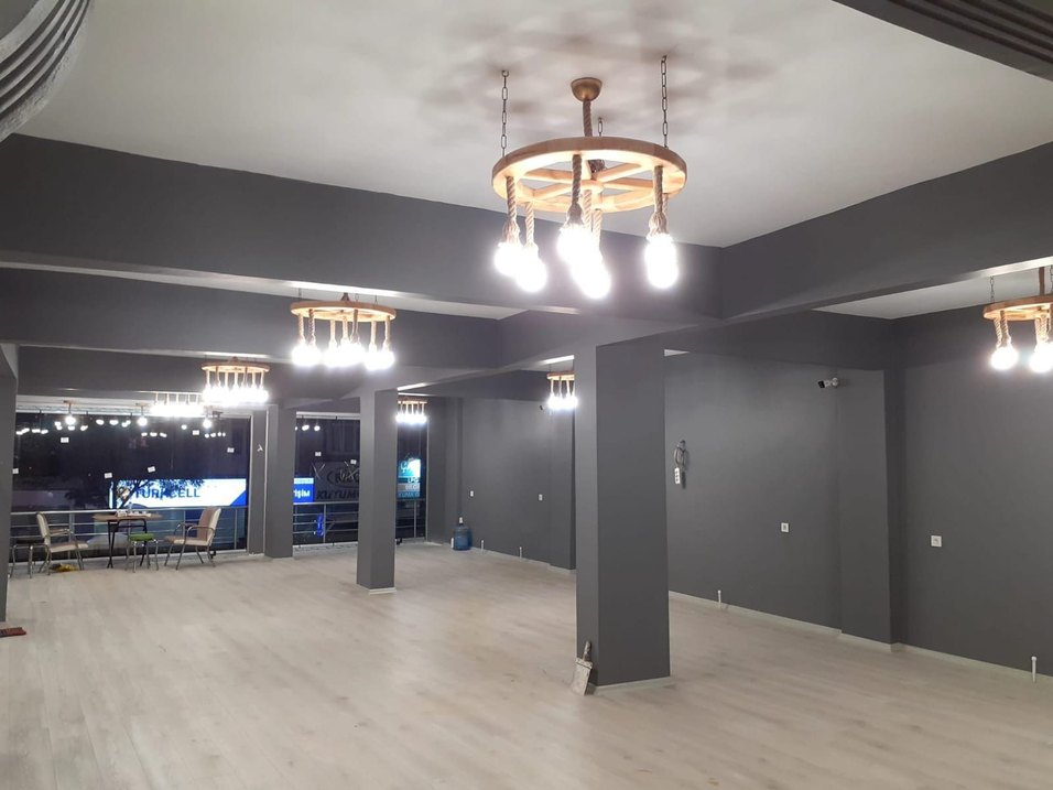 Yeşil Ahşap Halatlı Avize - Görsel 2