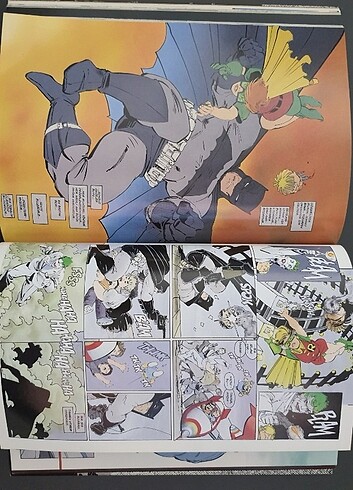 Beden Renk Batman Kara Şövalye Dönüyor Türkçe Çizgiroman