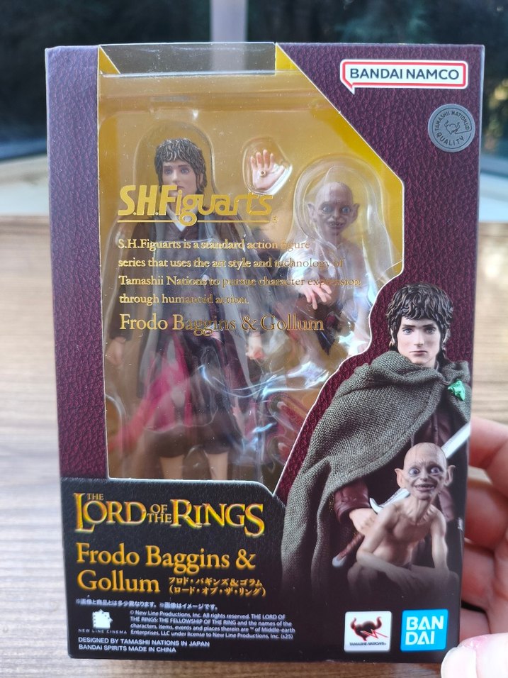 SHFiguarts Yüzüklerin Efendisi Frodo & Gollum Figür - Görsel 3
