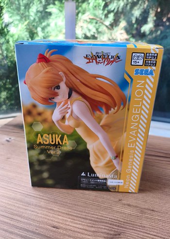 15-36 kg Beden beyaz Renk Evangelion Asuka Langley Sega Figür