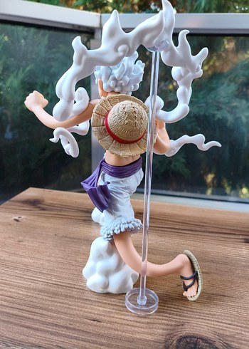 One Piece Luffy Gear 5 Grandista Anime Figür