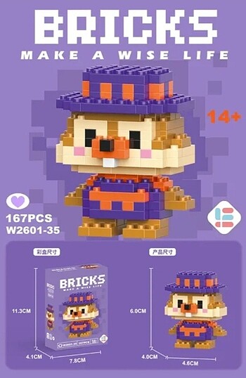 Bricks Disney Sincap Lego