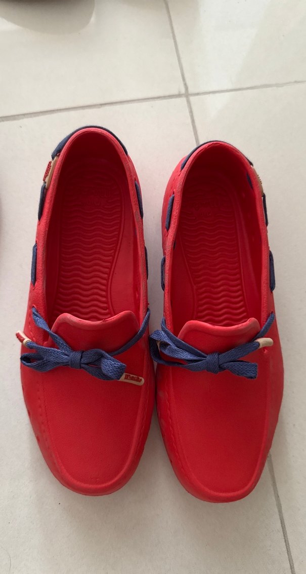 Kırmızı Erkek Çocuk Loafer Ayakkabı Amerikadan geldi - Görsel 2