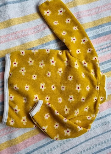 12-18 Ay Beden sarı Renk Hello Baby Polar üst
