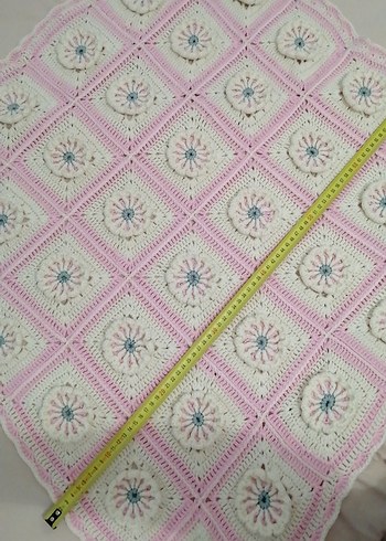 El örgüsü yumuşacık battaniye - Görsel 2